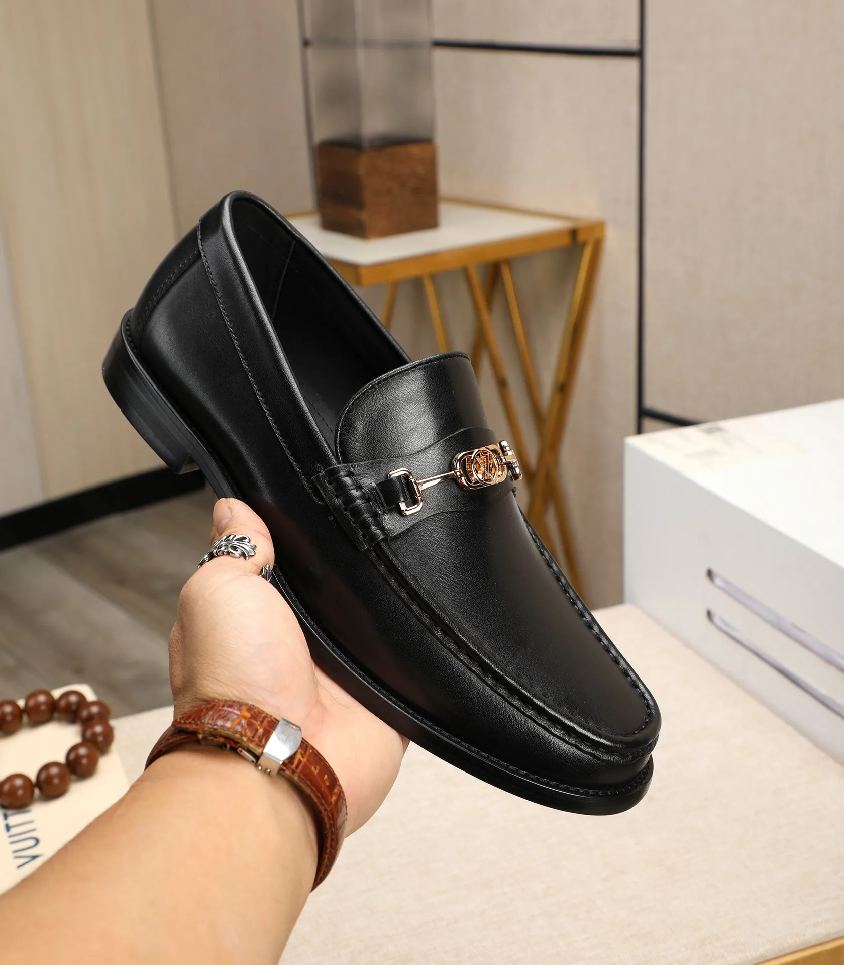 Men's shoes 💰580 📛📛Original (water-dyed cow lining) Gucci GUCCI official website formal shoes 🌀 Italian 🇮🇹 imported cowhide ➕ top imported water-dyed cowhide lining 💋 fine handmade original bottom, the real thing looks better when photographed in person Standard size 38-44